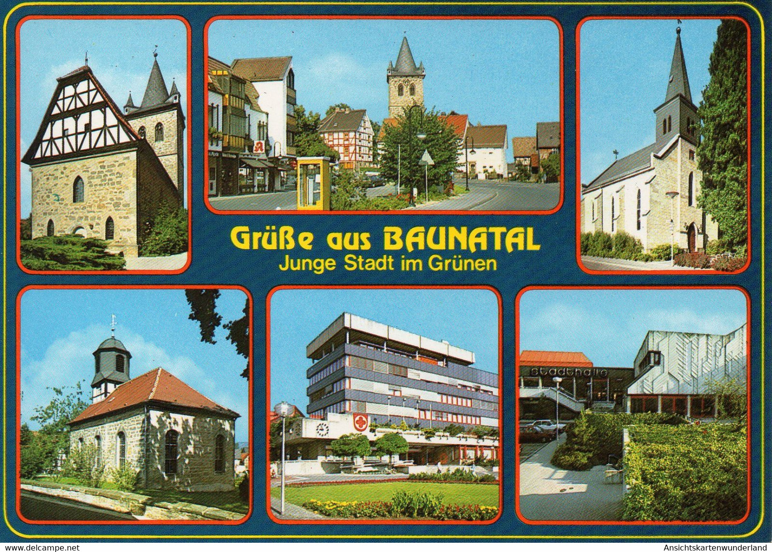 011356  Grüsse Aus Baunatal - Mehrbildkarte - Baunatal