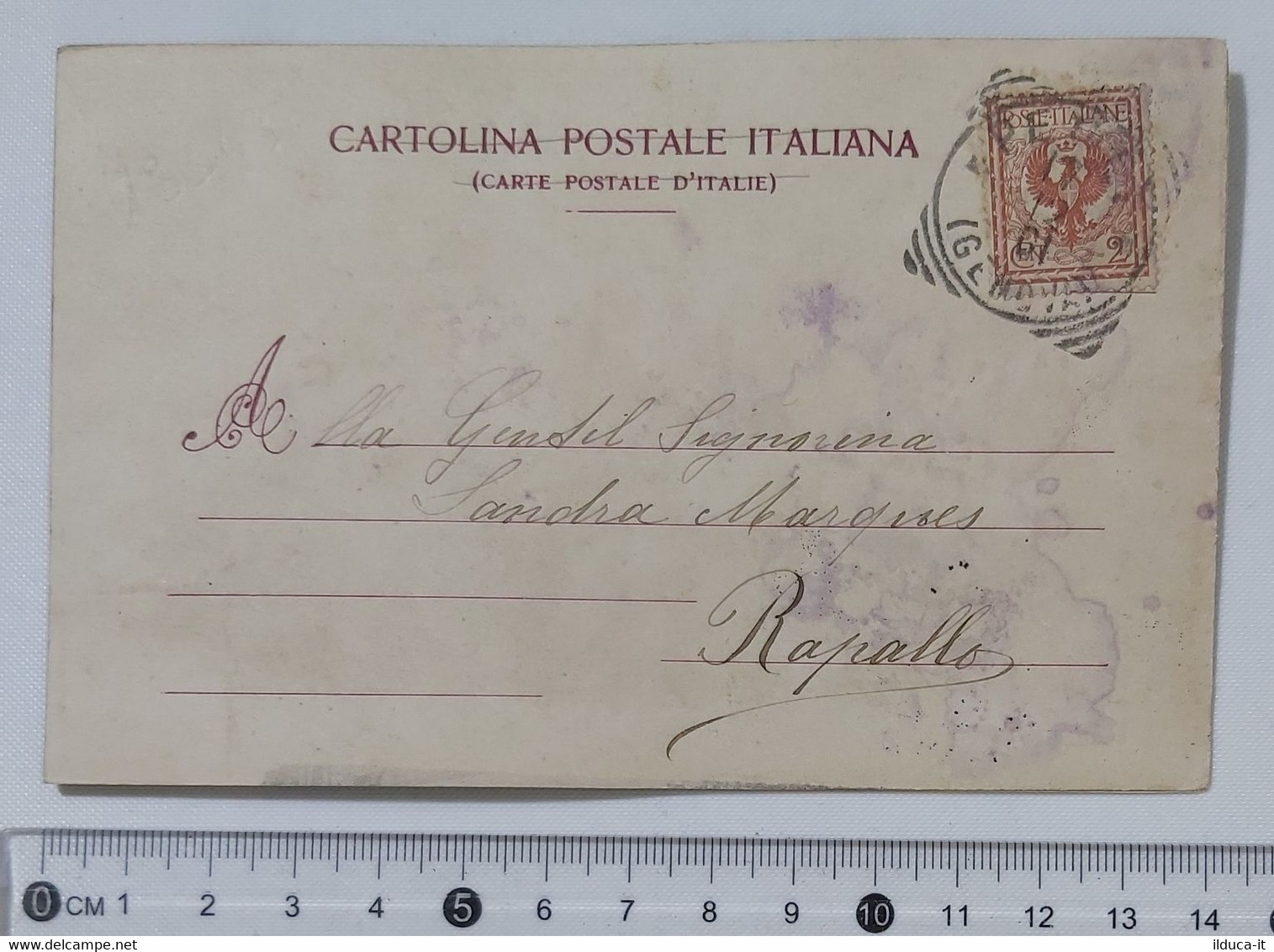 19543 Cartolina - Genova - Pegli - La Marina - VG 1901 - Genova (Genoa)