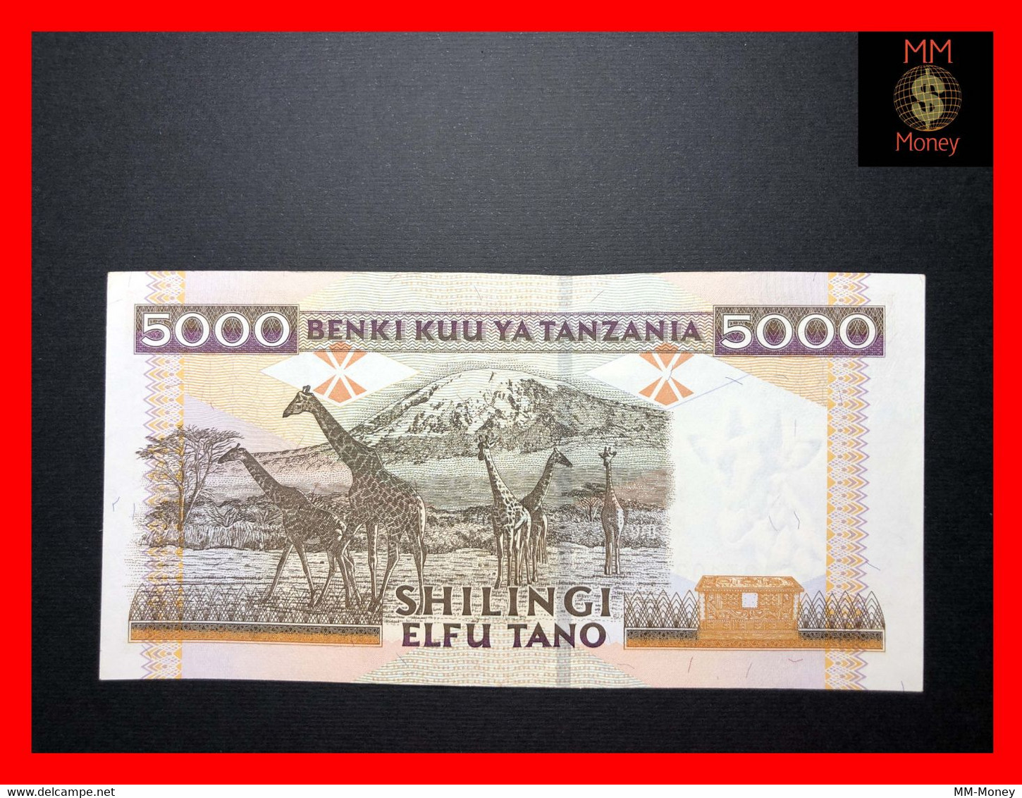 TANZANIA 5.000  5000 Shilingi  1997  P. 32  XF++ - Tanzania