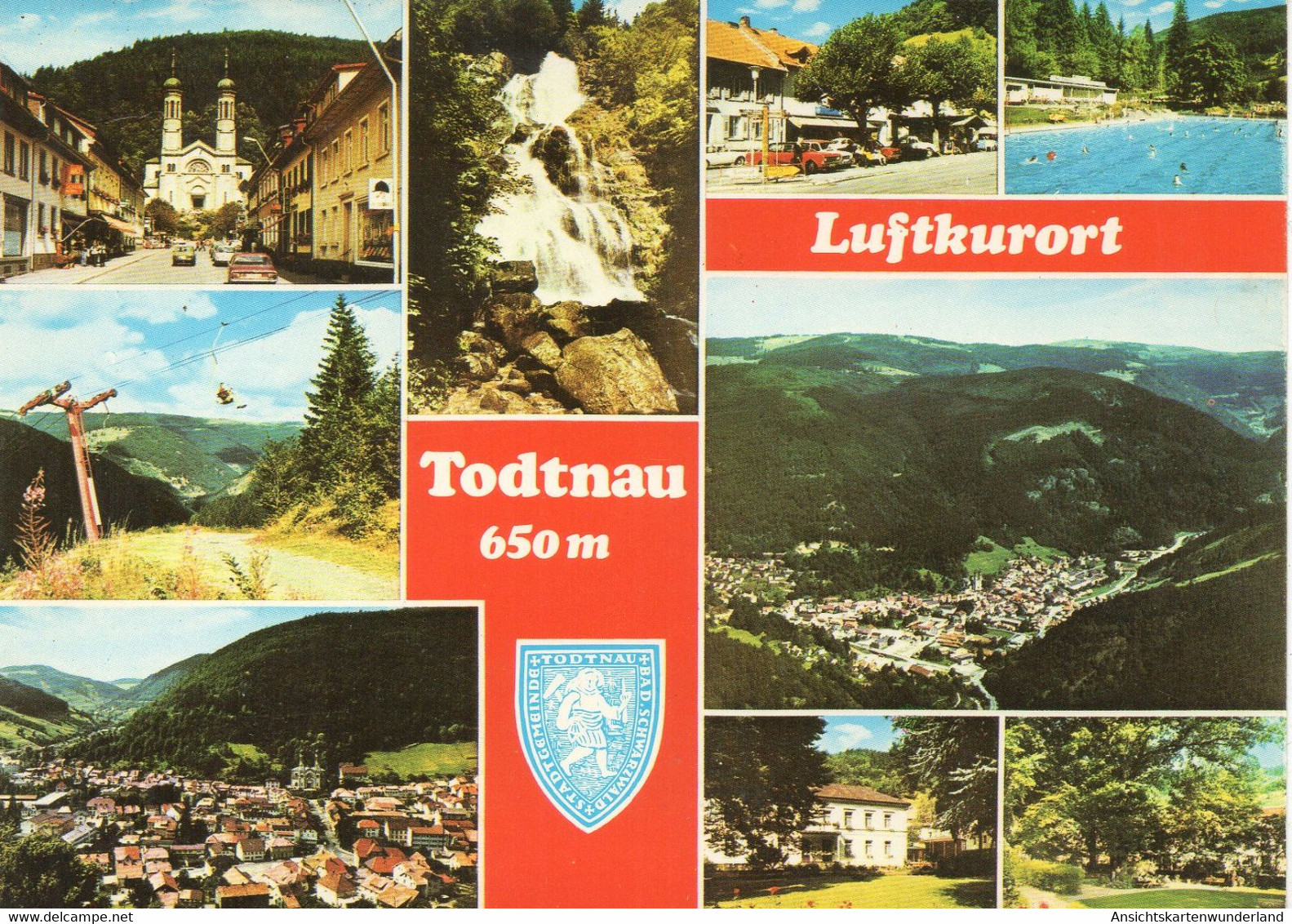 011380  Luftkurort Todtnau - Mehrbildkarte - Todtnau