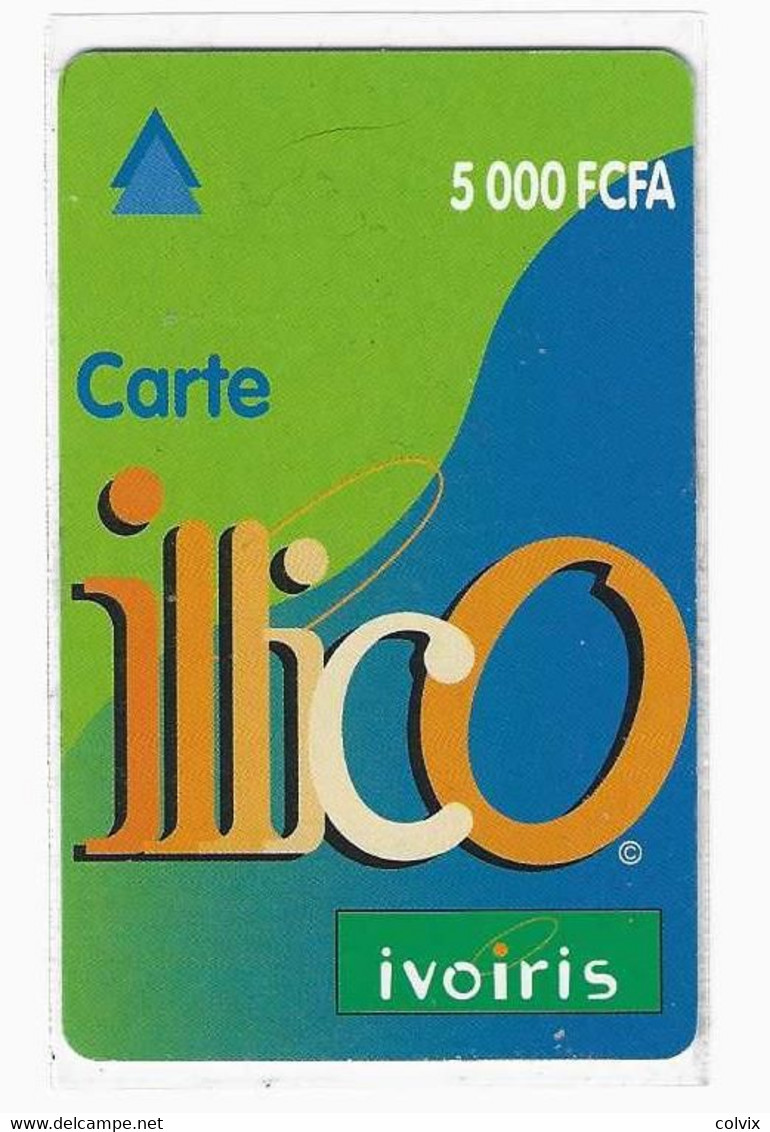 COTE D'IVOIRE Prepayé ILLICO IVOIRIS 5000 FCFA - Ivory Coast