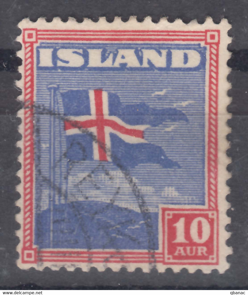 Iceland Island Ijsland 1939 Mi#212 Used - Usados