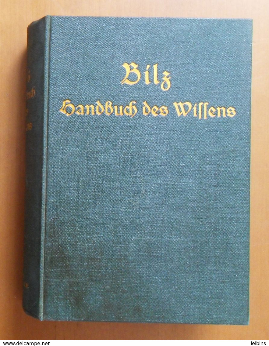 Bilz Handbuch Des Wissens - Ehrlich, Dr. Jur. - Encyclopedia