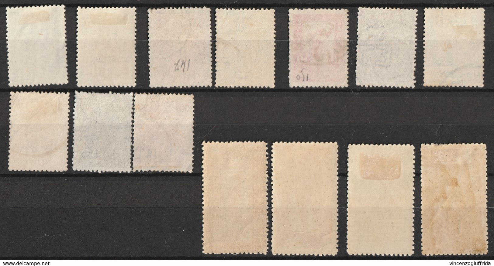 Grecia Regno 1901 Mercurio Alato -Catalogo Unificato Serie 14 V. 146/59  Annullati E *nuovi - Used Stamps