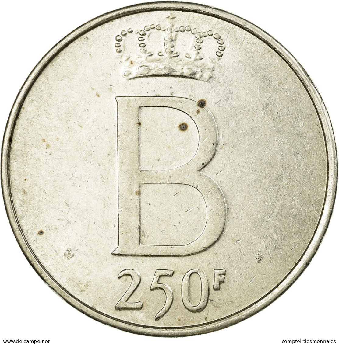 Monnaie, Belgique, 250 Francs, 250 Frank, 1976, Bruxelles, TTB, Argent, KM:157.1 - 250 Frank