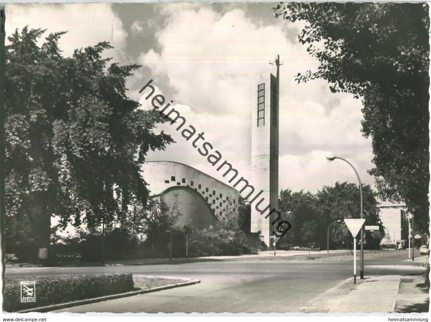 Tempelhof - St. Judas Thaddäus Kirche - Foto-Ansichtskarte - Verlag Klinke & Co. Berlin - Tempelhof