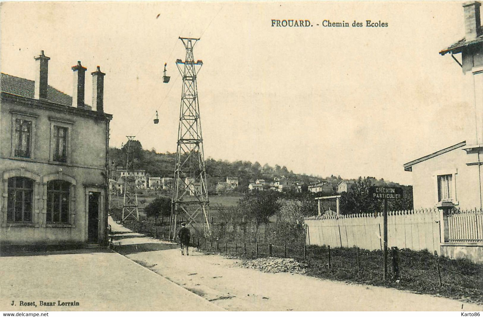 Frouard * Le Chemin Des écoles * Mine Mines - Frouard