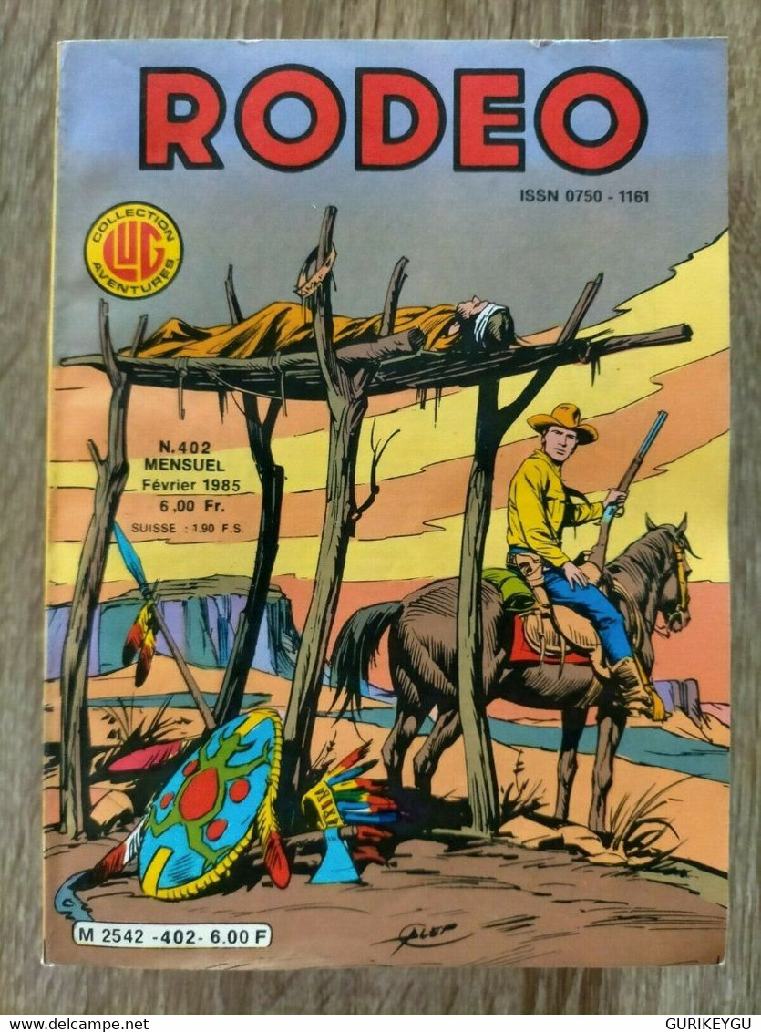 Bd RODEO N° 402 TEX WILLER CARSON 05/02/1985 LUG - Rodeo