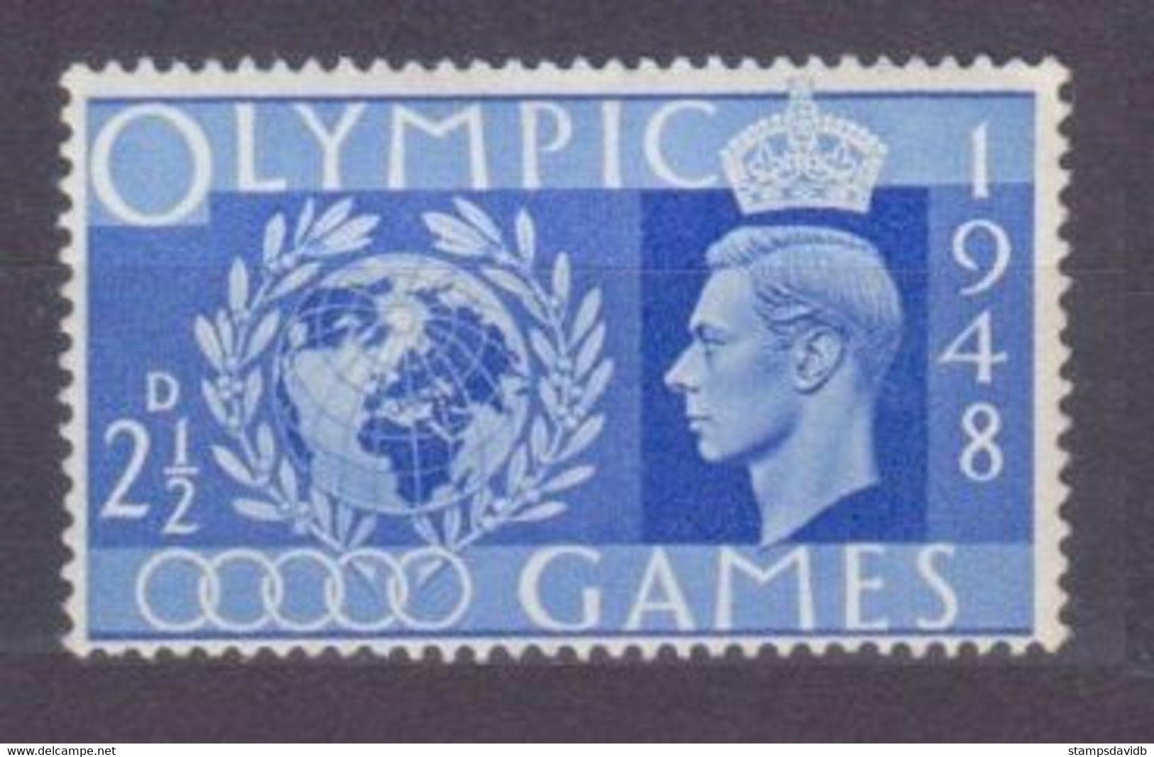 1948 Great Britain  237 1948 Olympic Games In London / George VI - Estate 1948: Londra