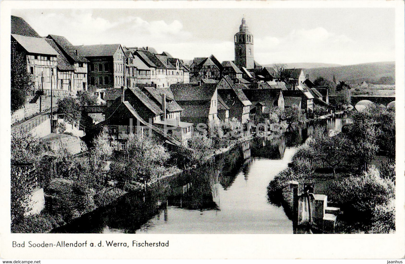 Bad Sooden - Allendorf A D Werra - Fischerstadt - Old Postcard - Germany - Unused - Bad Sooden-Allendorf