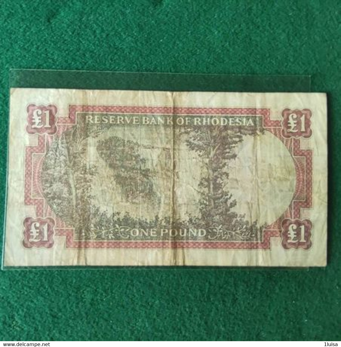 RHODESIA 1 POUND 1968 - Rhodesia