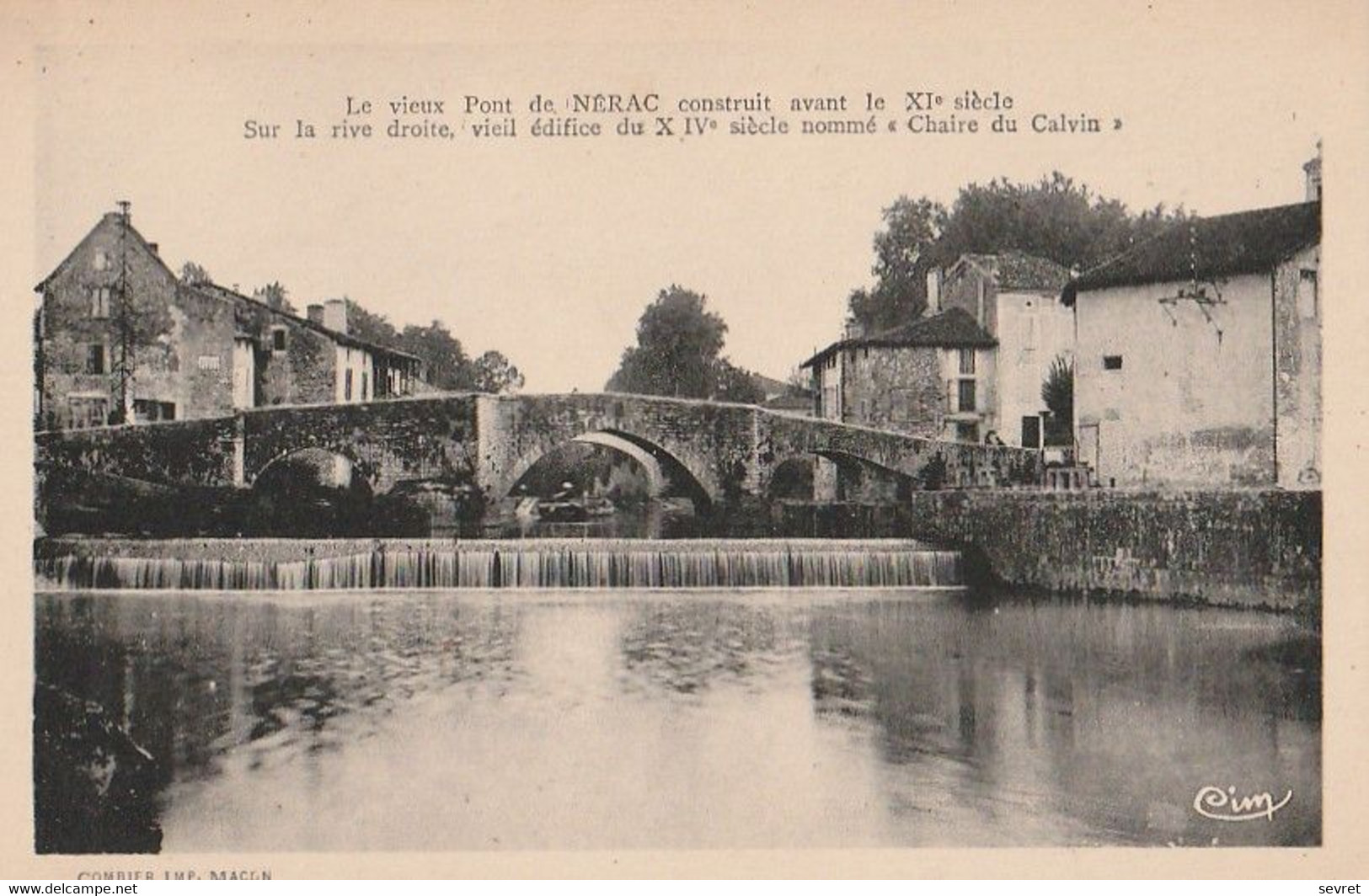 NERAC. - Le Vieux Pont - Nerac