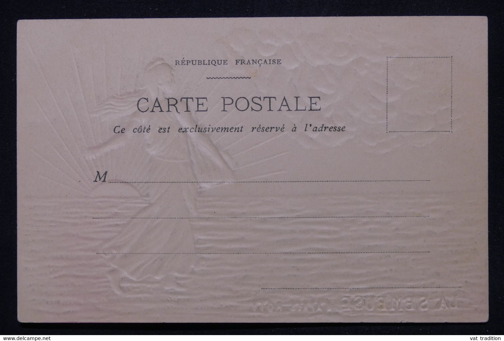 FRANCE - Carte Postale Semeuse Avec Rajout De 2 Semeuses - L 111860 - ...-1929