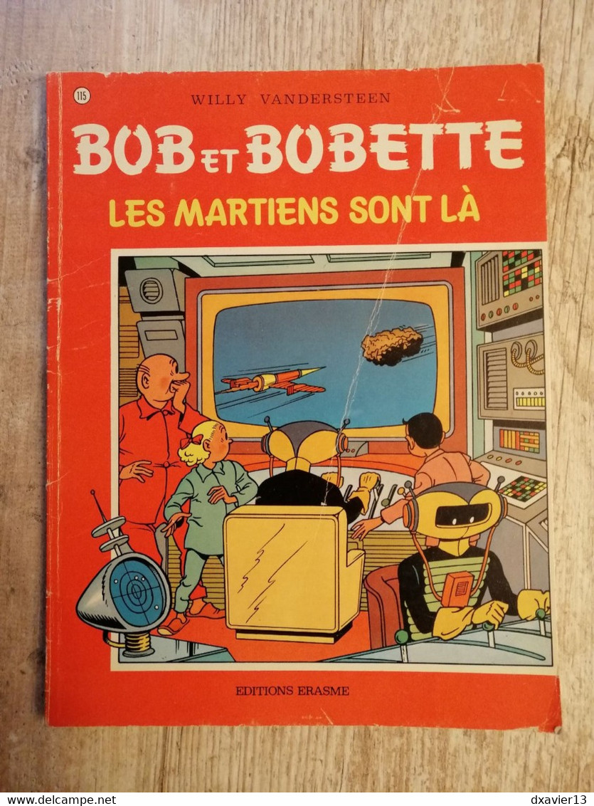 Bande Dessinée - Bob Et Bobette 115 - Les Martiens Sont Là (1982) - Bob Et Bobette