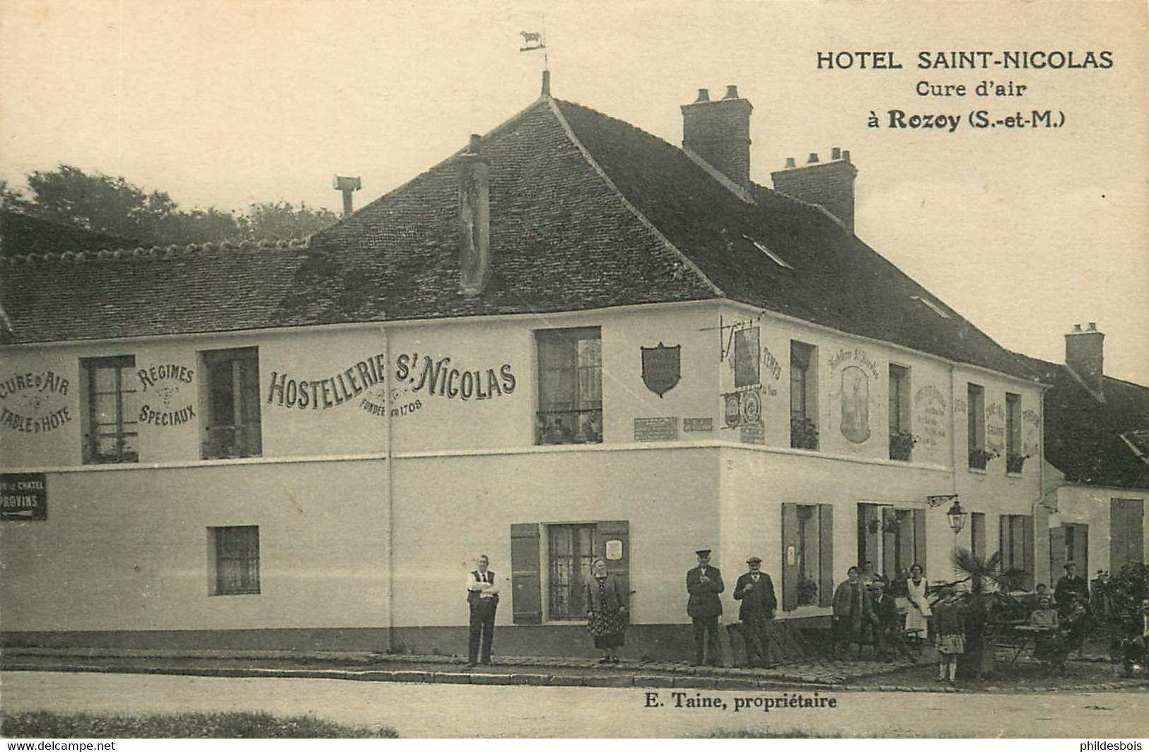 SEINE ET MARNE  ROZOY EN BRIE Hotel SAINT NICOLAS  Cure D'air - Rozay En Brie