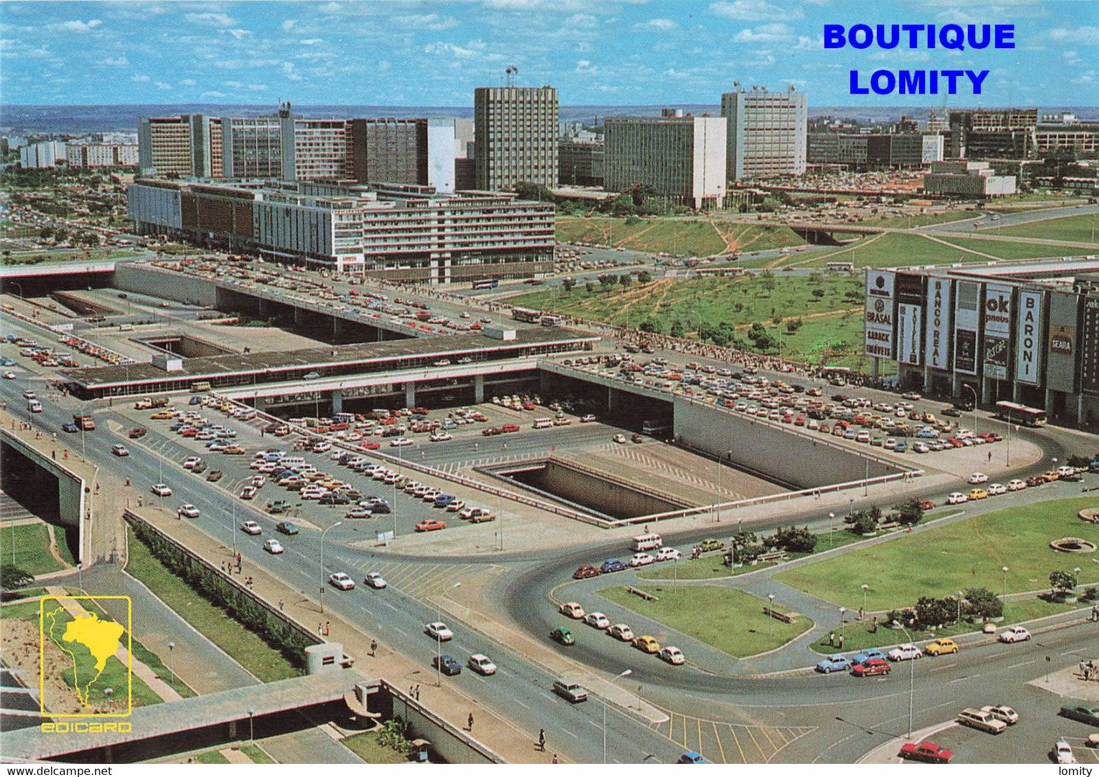 Bresil Brasilia Plataforma Rodoviaria Bus Station Platform - Brasilia