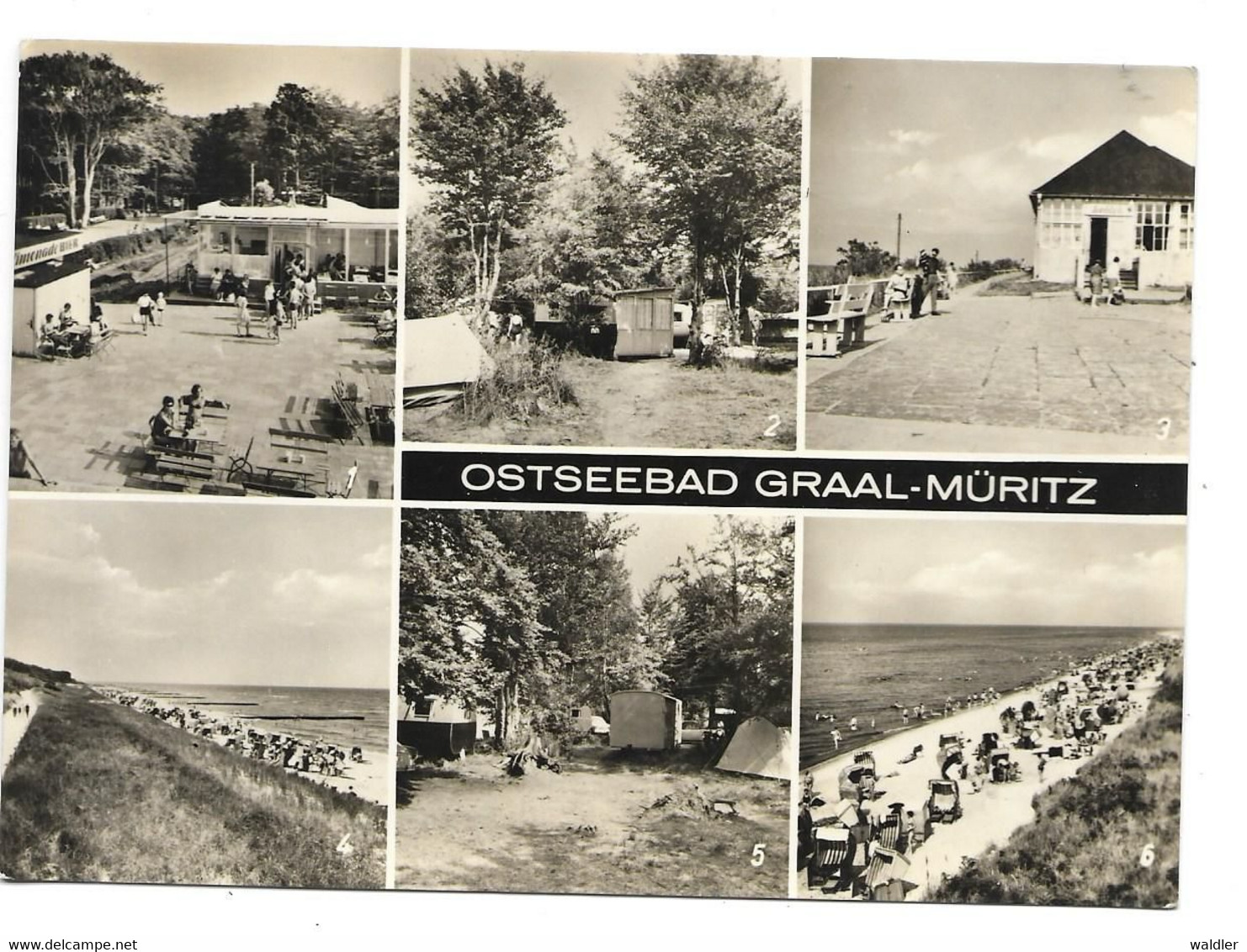 2553  GRAAL-MÜRITZ,  MEHRBILD  1970 - Graal-Müritz