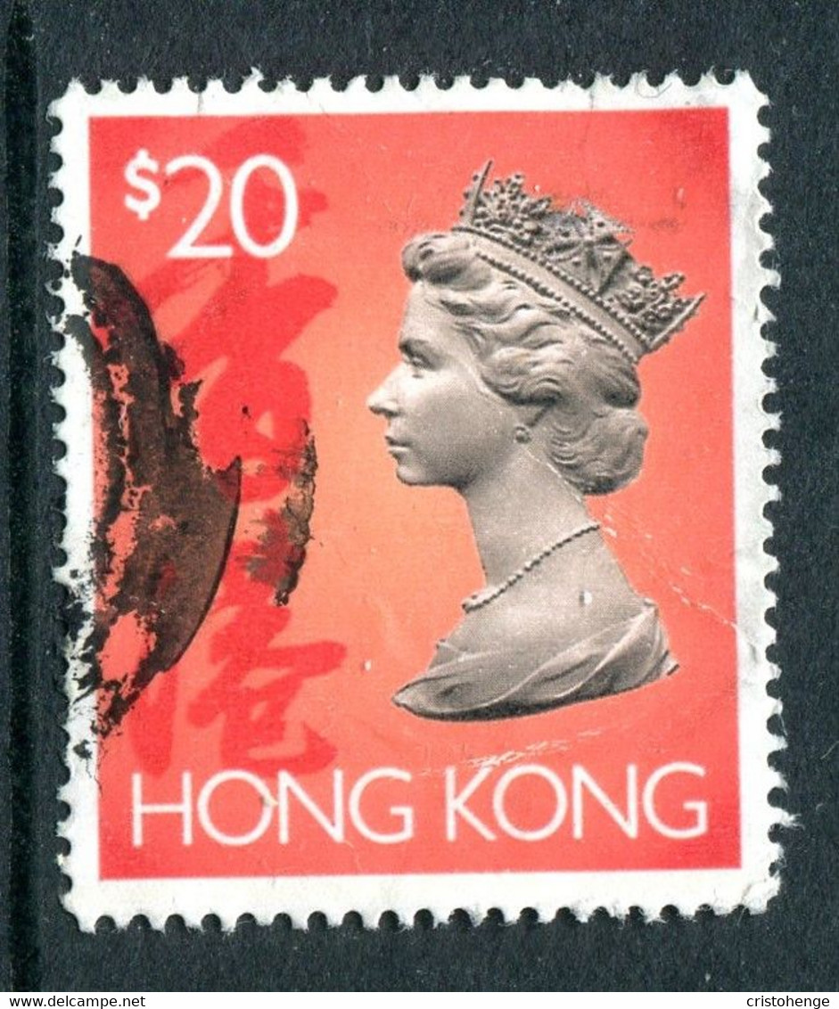 Hong Kong 1992-96 QEII Definitives - $20 Value Used (SG 716) - Usati