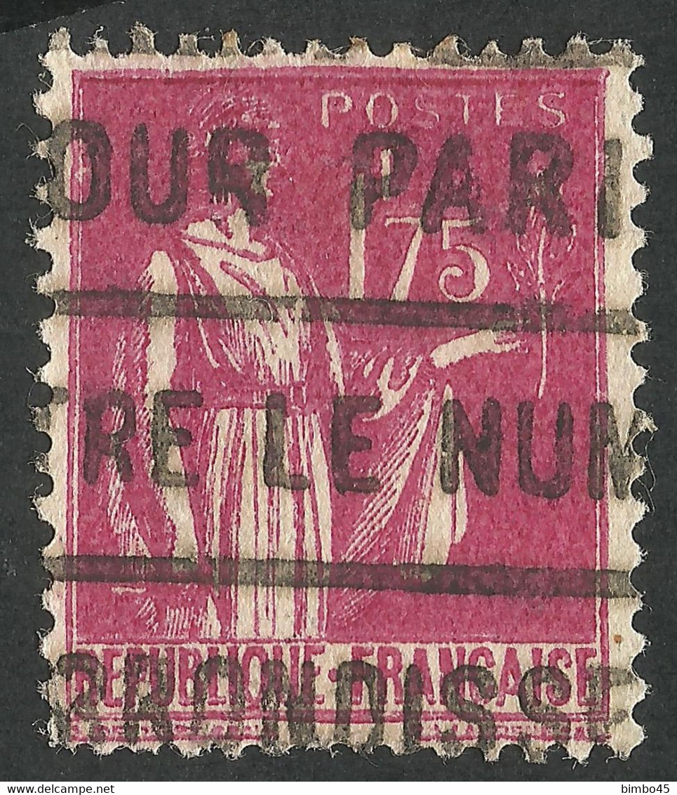 Error -- France 1932  --  Impression Defectueuse - Oblitérés