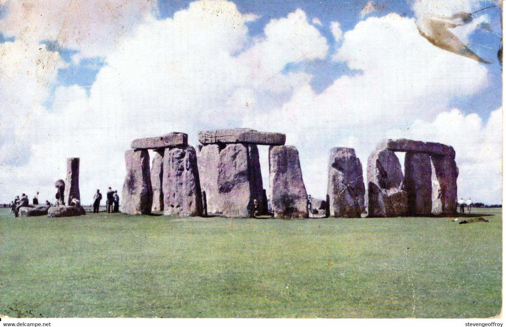 Royaume Uni Angleterre Wiltshire Stonehenge From The East Histoire Patrimoine - Stonehenge