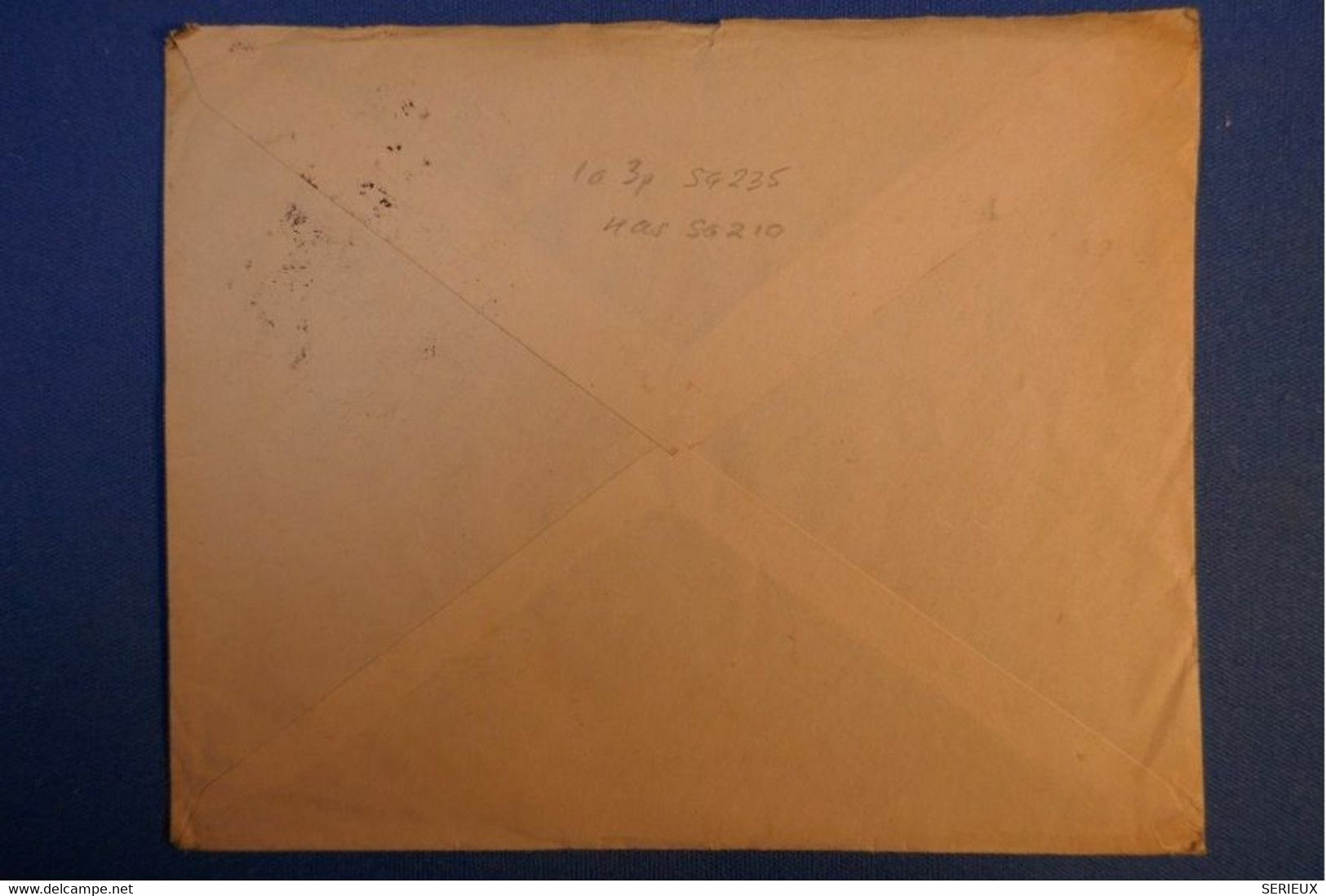 491 INDE BELLE LETTRE 1937 BOMBAY PAR AVION A LIVERPOOL + AFFRANCHISSEMENT PLAISANT 2 PAIRES CACHET INDIA -ENGLAND - 1911-35 Roi Georges V