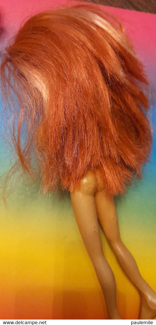 POUPEE COLLECTION  CHEVEUX  LONG ACCAJOU  PARFAIT ETAT - Barbie