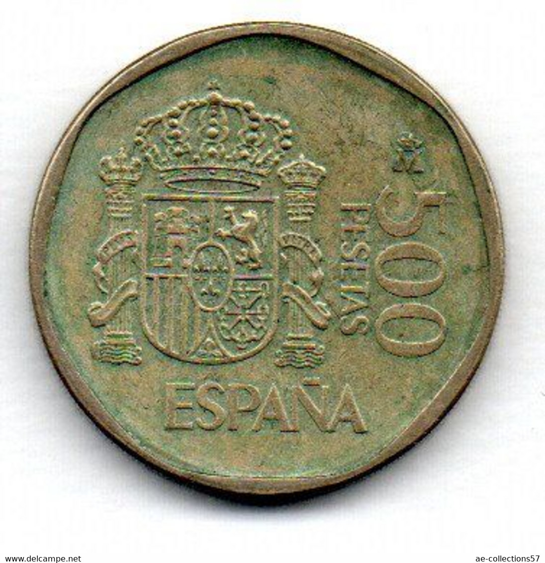 Espagne  -  500 Pesetas 1989  --  état  TTB - 500 Peseta