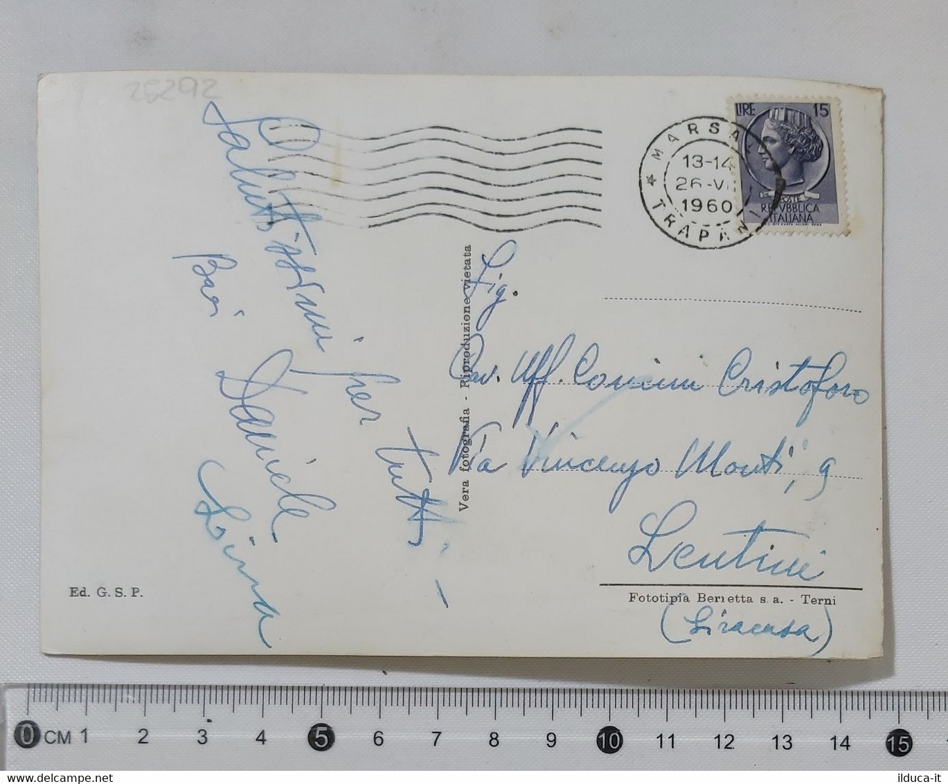 25292 Cartolina - Trapani - Saluti Da Marsala - Vedutine - VG 1960 - Marsala