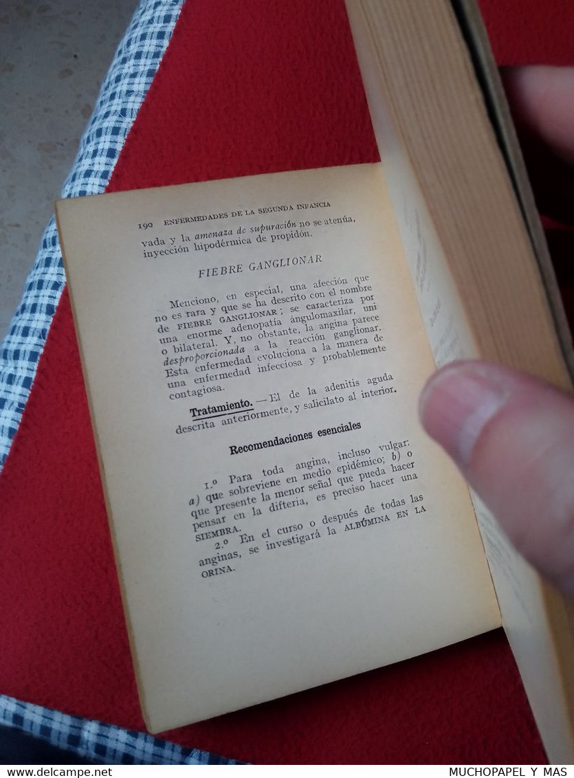 ANTIGUO LIBRO PEDIATRÍA GERMAIN BLECHMANN BARCELONA 1927 EDITORIAL PUBUL BIBLIOTECA LA PRÁCTICA MÉDICA XIII, MEDICINA... - Handwetenschappen