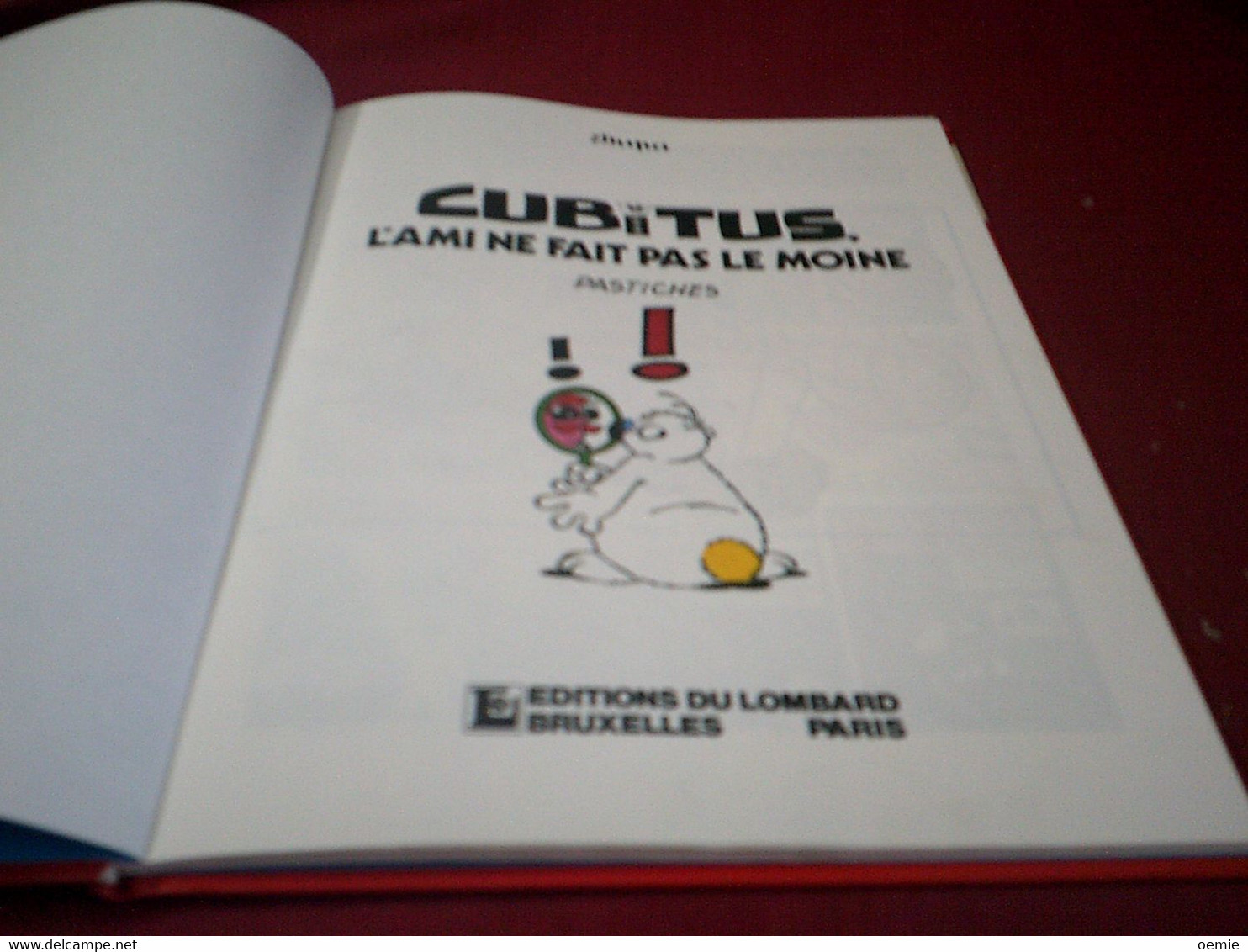CUBITUS ° L'AMI NE FAIT PAS LE MOINE   LOMBARD ANNEE FEVRIER 1984 - Cubitus