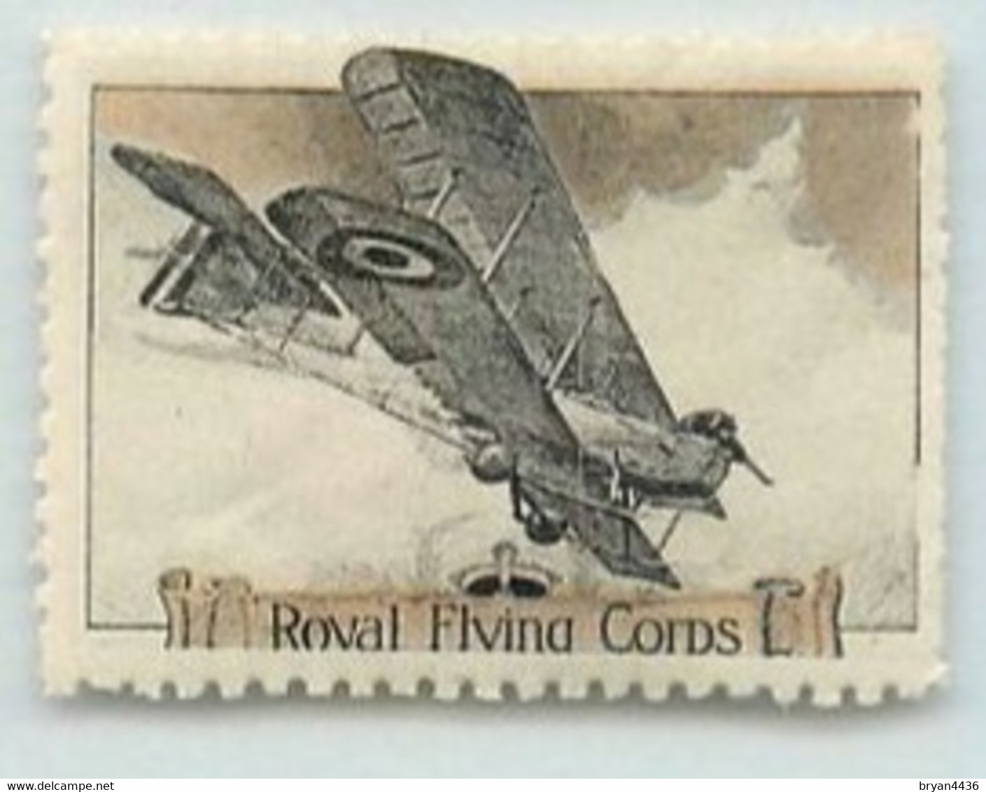 GRANDE BRETAGNE - ROYALFLYING CORPS - W.W.1. -  PEU COURANT - TIMBRE VIGNETTE - TRES BON ETAT - Errors, Freaks & Oddities (EFOs