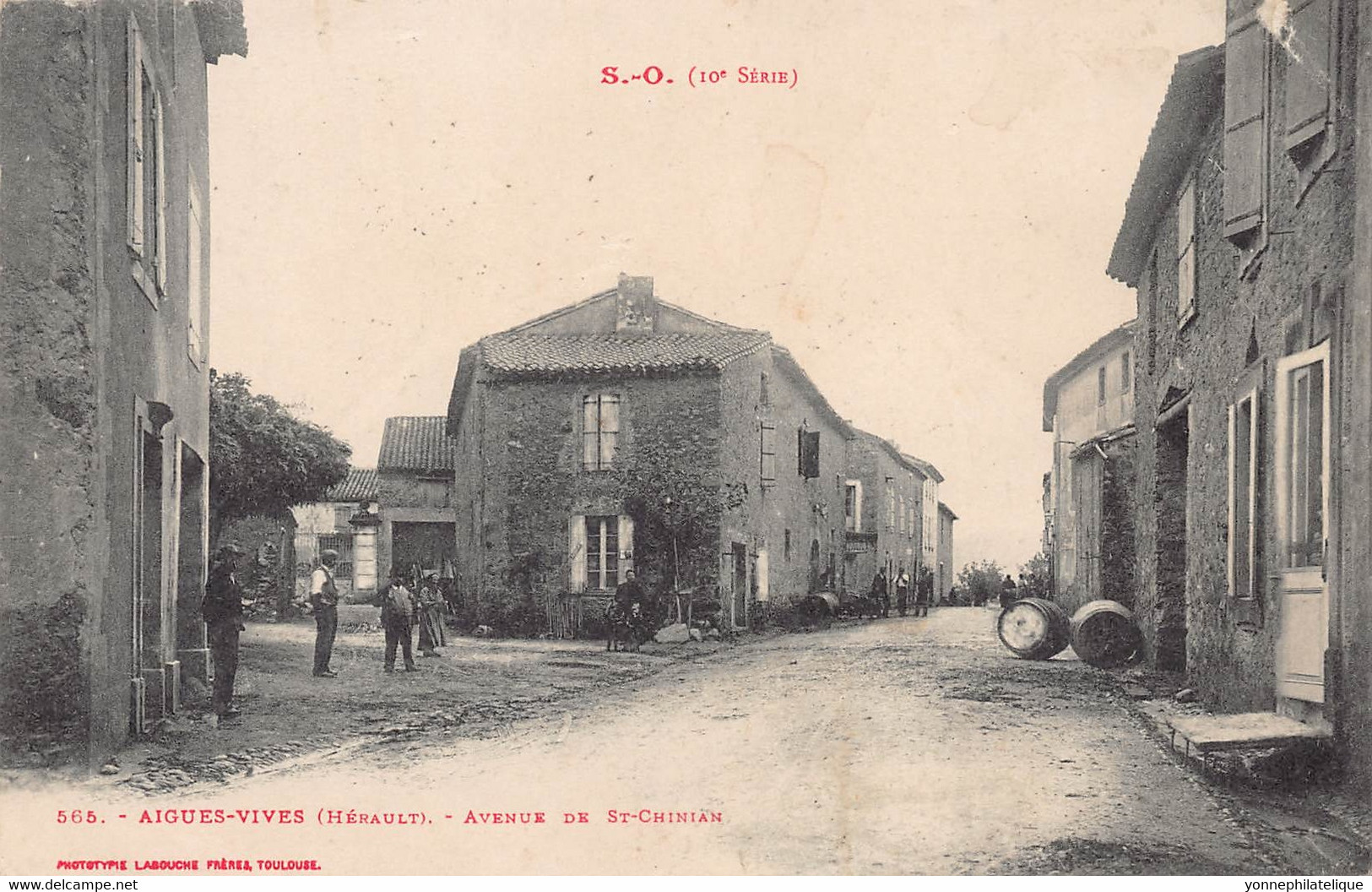 34 - HERAULT - AIGUES VIVES - 10085 - Avenue De St-Chinian - S-O(10è Série) - Capestang