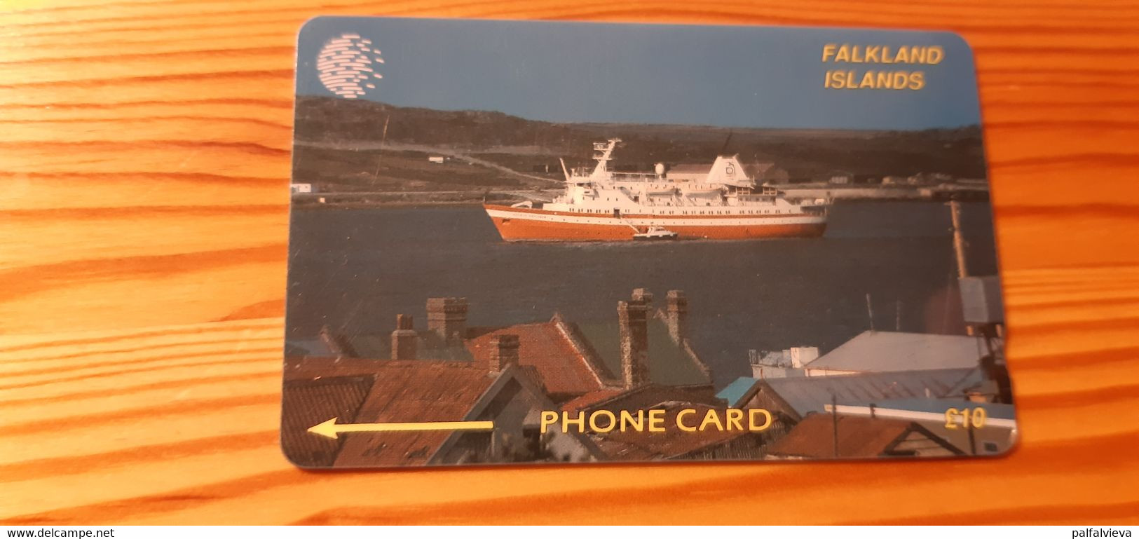 Phonecard Falkland Islands 2CWFB - Ship - Falkland Islands