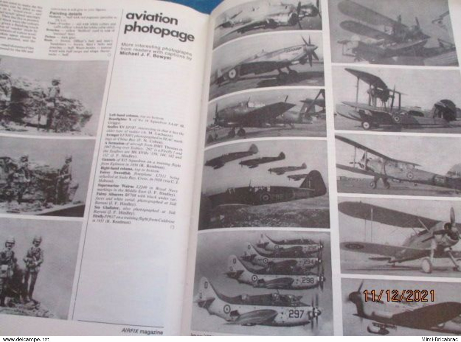 AIRFIXMAG2021 Revue Maquettisme En Anglais AIRFIX MAGAZINE De Janvier 1974 , TBE , Sommaire En Photo 3 - Groot-Britannië