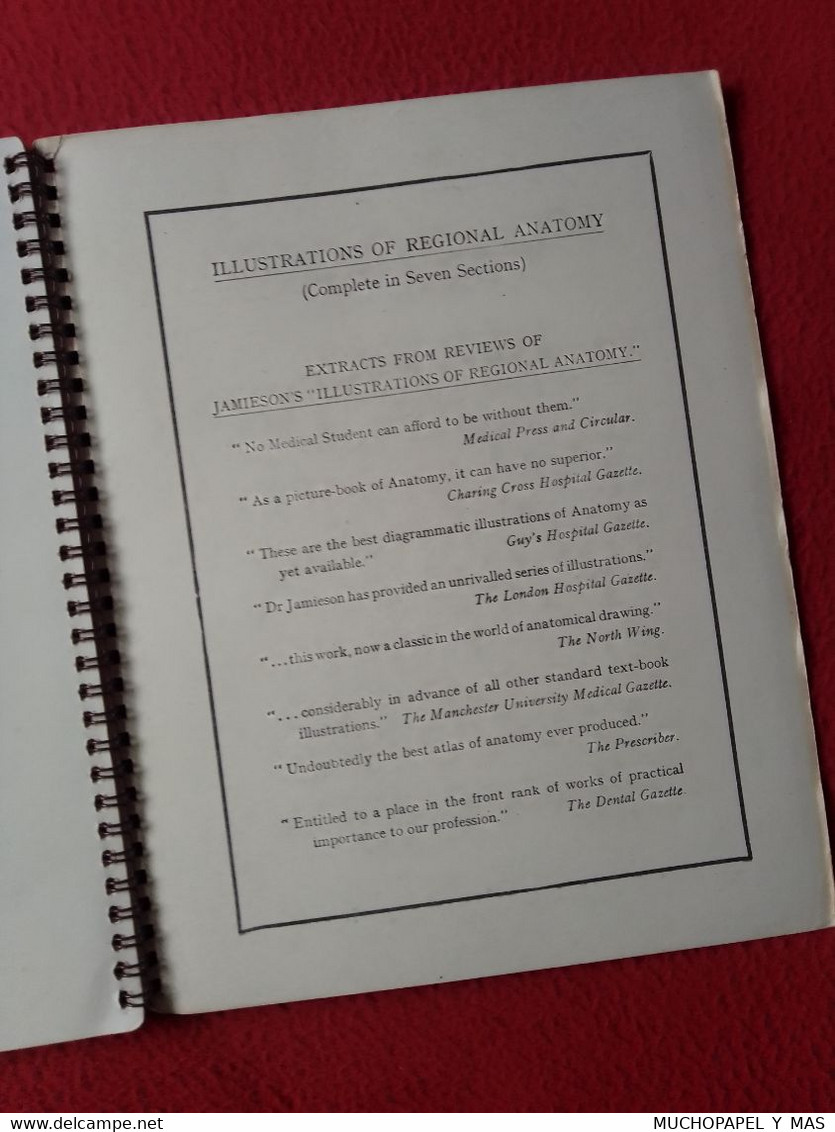 LIBRO ILLUSTRATIONS OF REGIONAL ANATOMY E. B. JAMIESON, M. D. SECTION IV PELVIS, E. & S. LIVINGSTONE LTD., EDINBURGH....