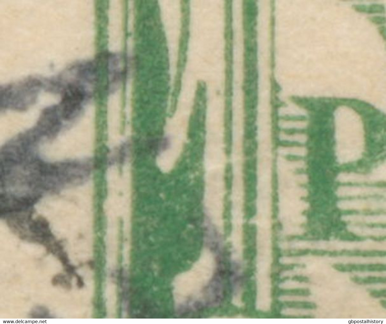 BAYERN ORTSSTEMPEL MUENCHEN 2.B.P. K1 (MÜNCHEN) 1900 5 Pf Rauten GA + K1 REGENSBURG 2. Bhf, ABART: Innere Grüne Rahmen - Postal  Stationery