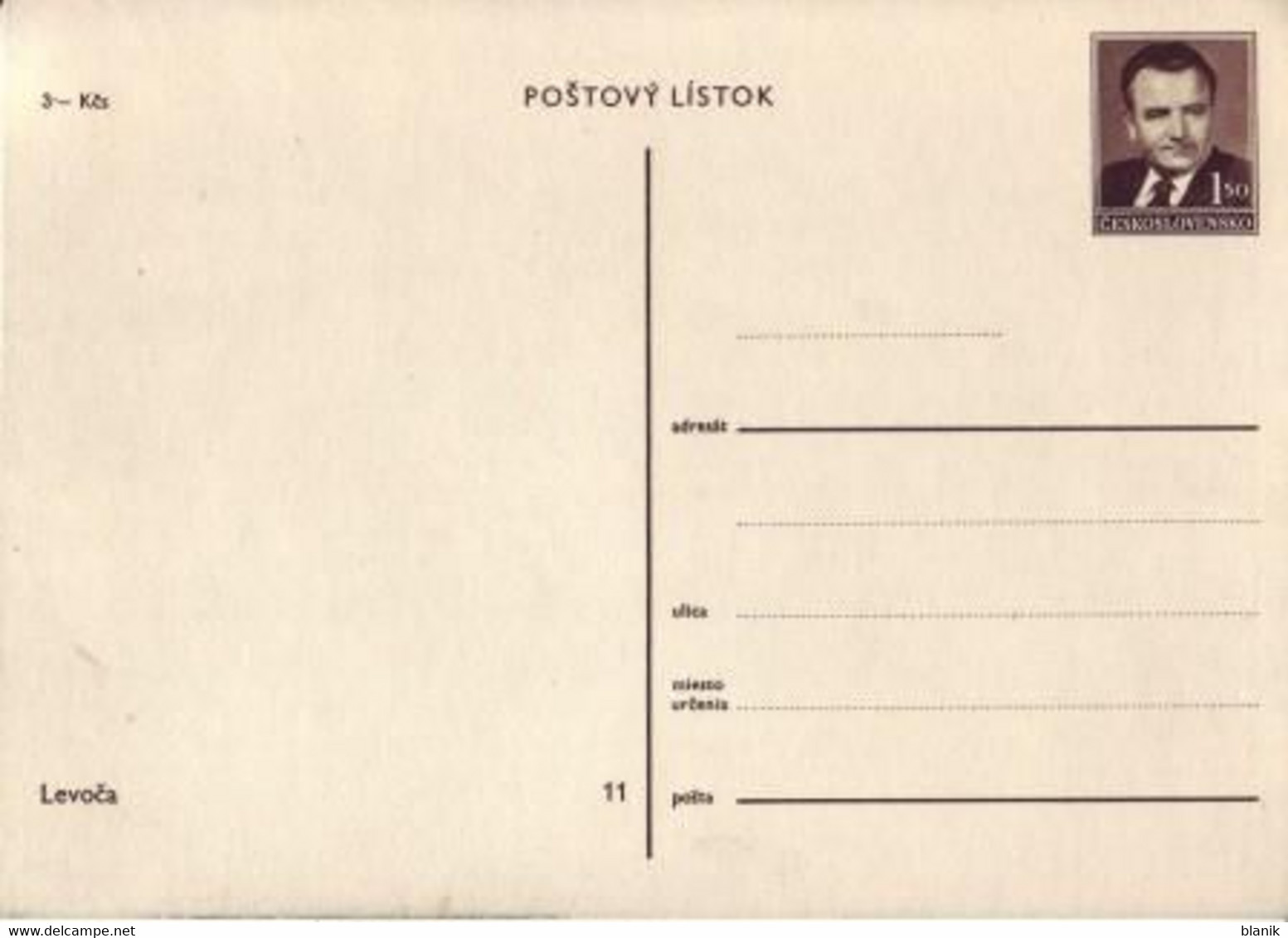 CPH 001 / 11 ** - Bildpostkarte - Leutschau - 1949 / Levoča - Zonder Classificatie