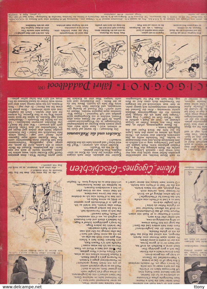 Revue Illustrée De La Famille Cigognes 1946  édition Strasbourg  Illustriertes Familienmagazin Auf Deutsch Et French - Kinder- & Jugendzeitschriften