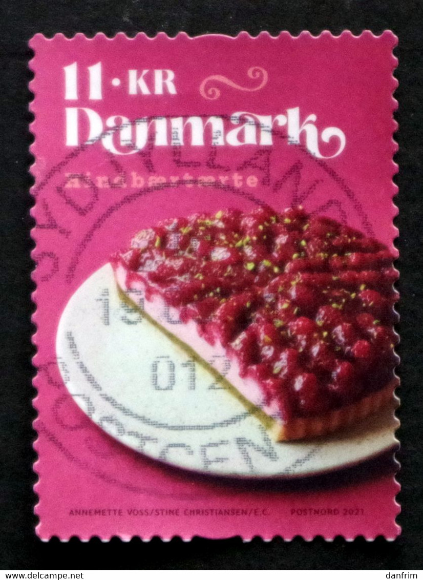 Denmark 2021 Gastronomy. Cakes Minr.2028 (lot G 46) - Gebraucht