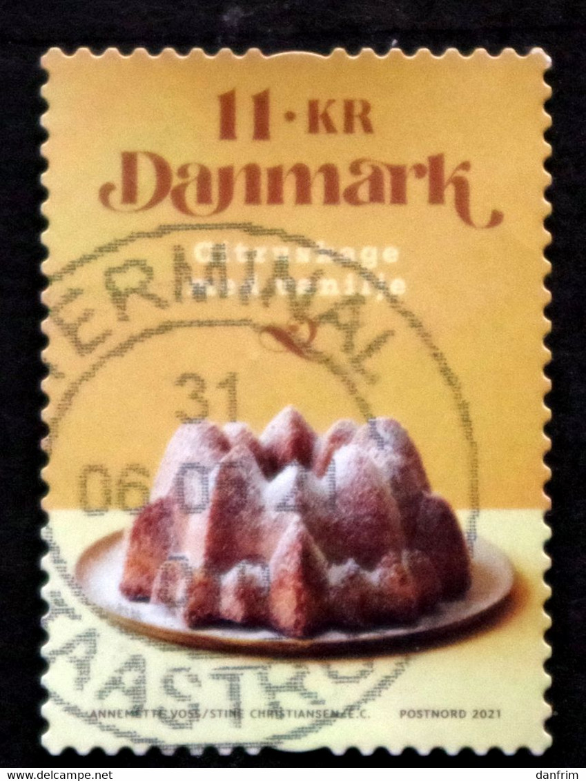 Denmark 2021 Gastronomy. Cakes Minr.2027 (lot G 215) - Gebraucht