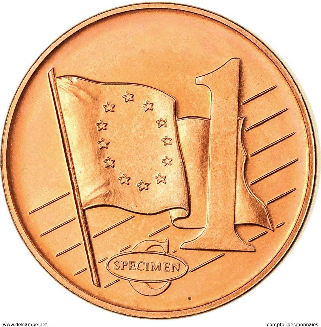 Slovaquie, Fantasy Euro Patterns, Euro Cent, 2003, FDC, Cuivre - Privatentwürfe