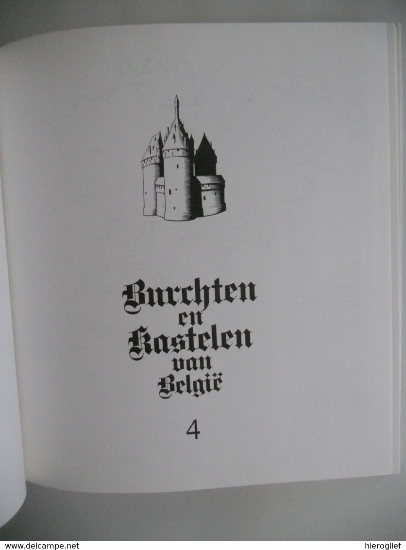 9 Albums historia BURCHTEN EN KASTELEN van BELGIË  boeken 2 t.e.m. 10 met alle chromo's