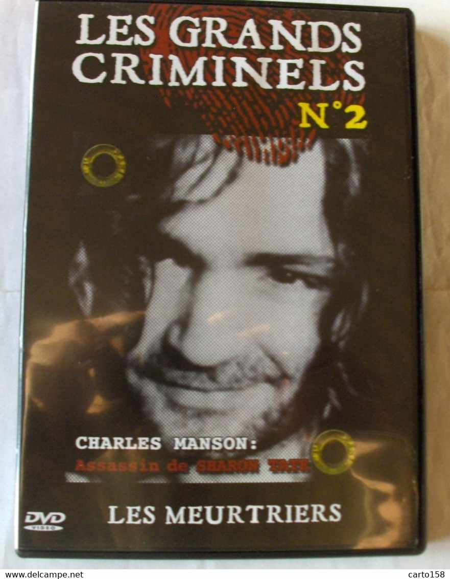 DVD   -   LES GRANDS CRIMINELS - CHARLES MANSON - Documentaires