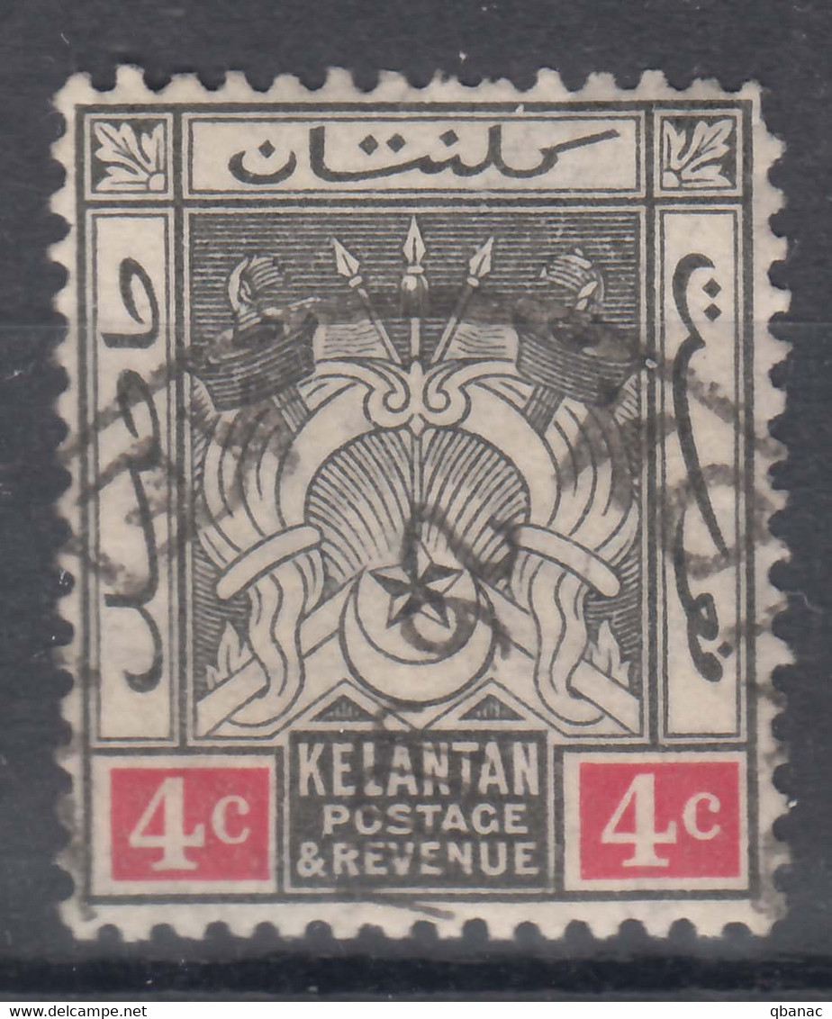 Kelantan 1921 Mi#19 Used - Kelantan