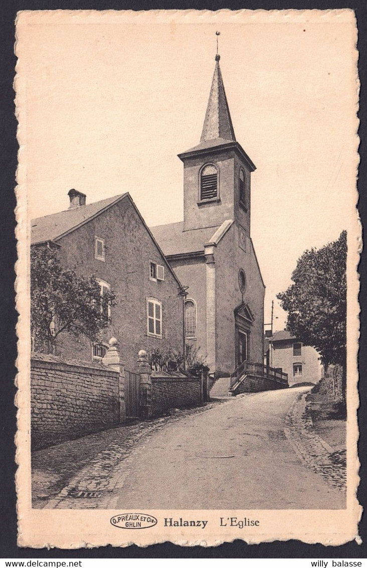 +++ CPA - HALANZY - Aubange - Eglise  // - Aubange