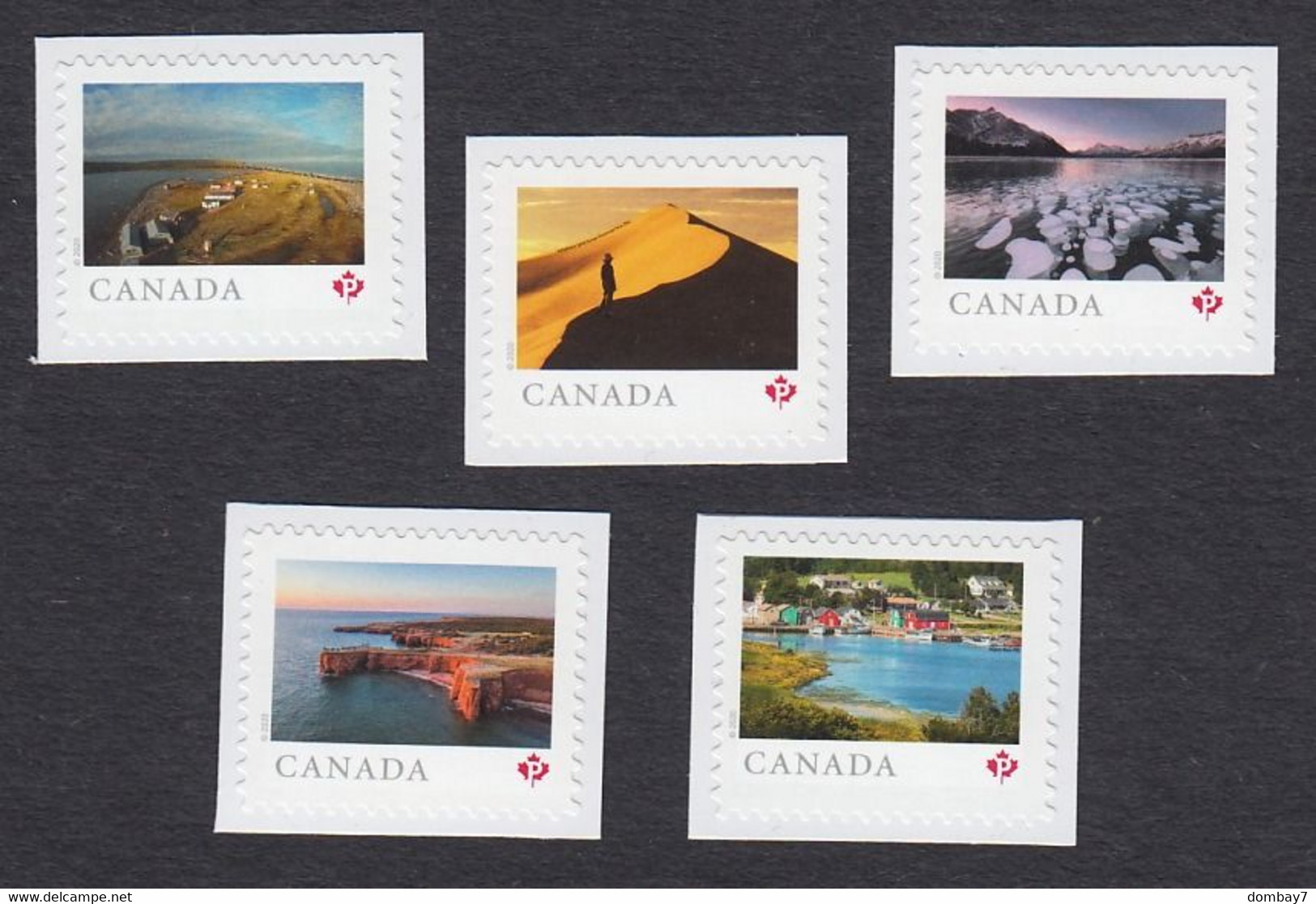 Qc. FROM FAR AND WIDE = Full Set Of 5 Stamps Cut From Booklet = MNH Canada 2020 Sc #3221-3225 - Unused Stamps