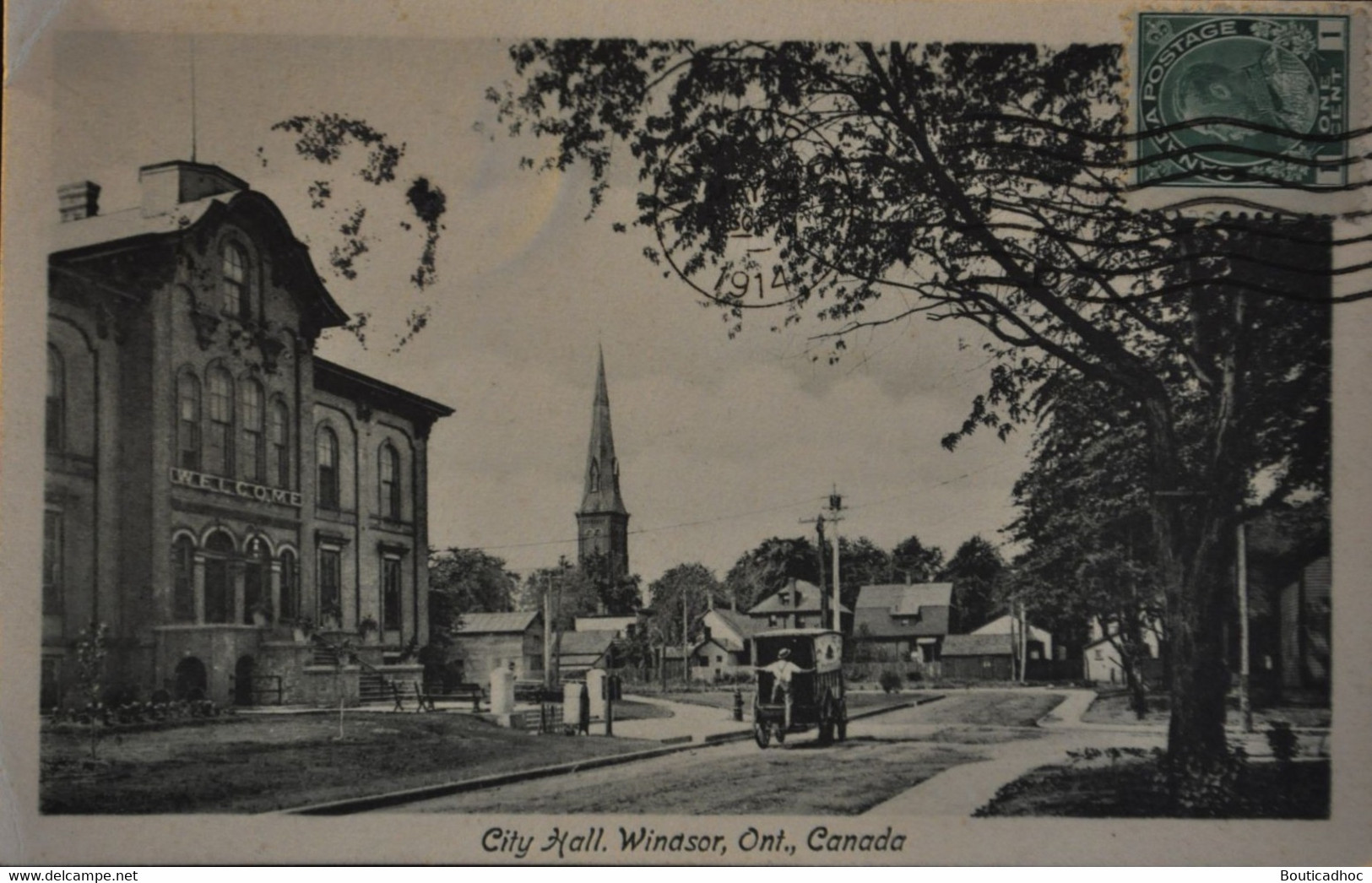 City Hall In Windsor In 1914 - Windsor
