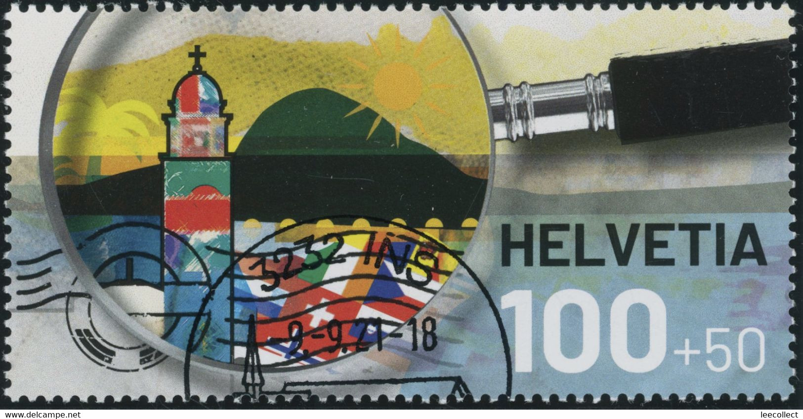 Suisse - 2021 - Helvetia - Blockausschnitte - Ersttag Stempel ET - Gebraucht