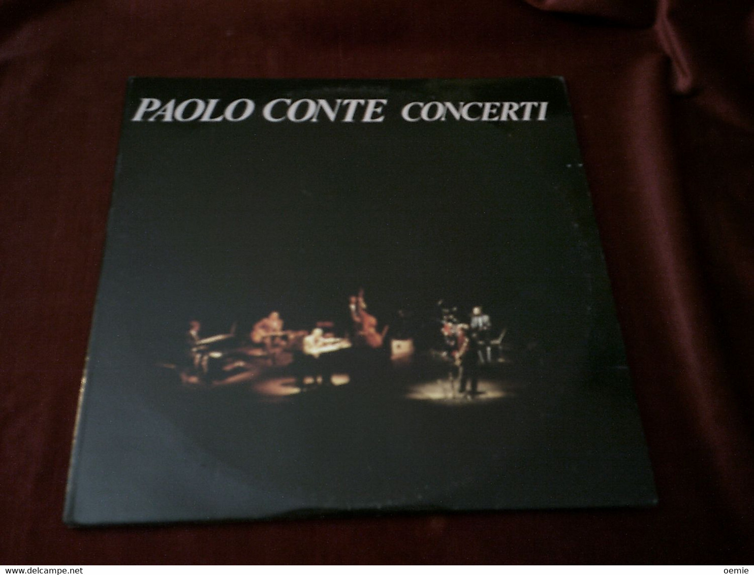 PAOLO CONTE  /  CONCERTI   ALBUM  DOUBLE - Other - Italian Music