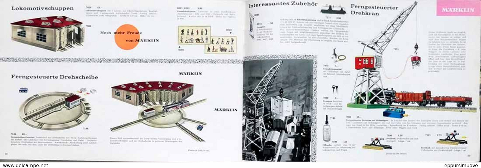 KATALOG MÄRKLIN 1966-1967 - DE - MODELLBAHN